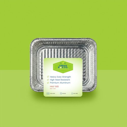 Aluminum Pan Half Size Deep