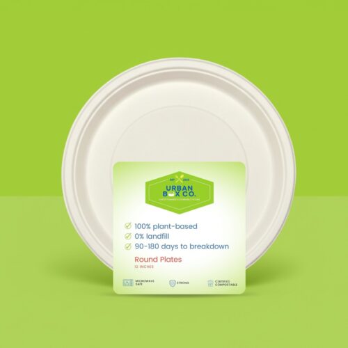 12" Round Plate