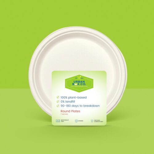 7" Round Plate