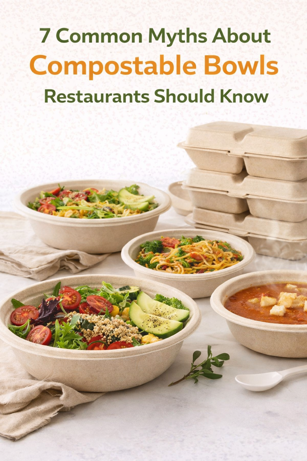 Common Myths About Compostable Bowls 1 compostable bowls for restaurants